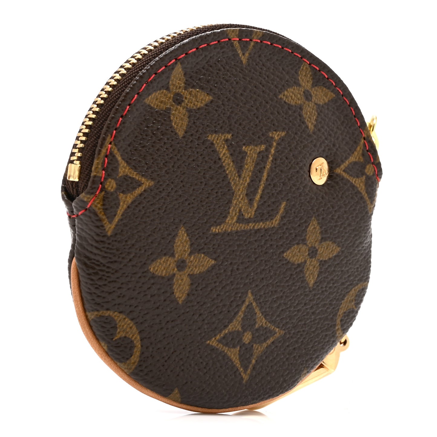 Monogram Cerises Round Coin Purse