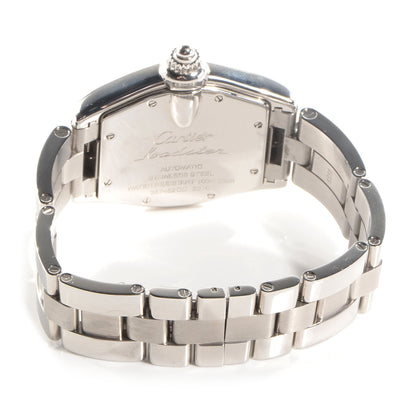 Cartier Stainless Steel 37mm Roadster Automatic Watch Black 9 of 10