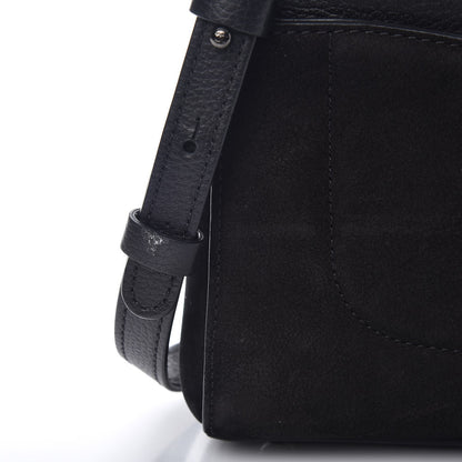 Chanel Nubuck Grained Calfskin Mini Neo Executive Shopper Tote Black 9 of 9