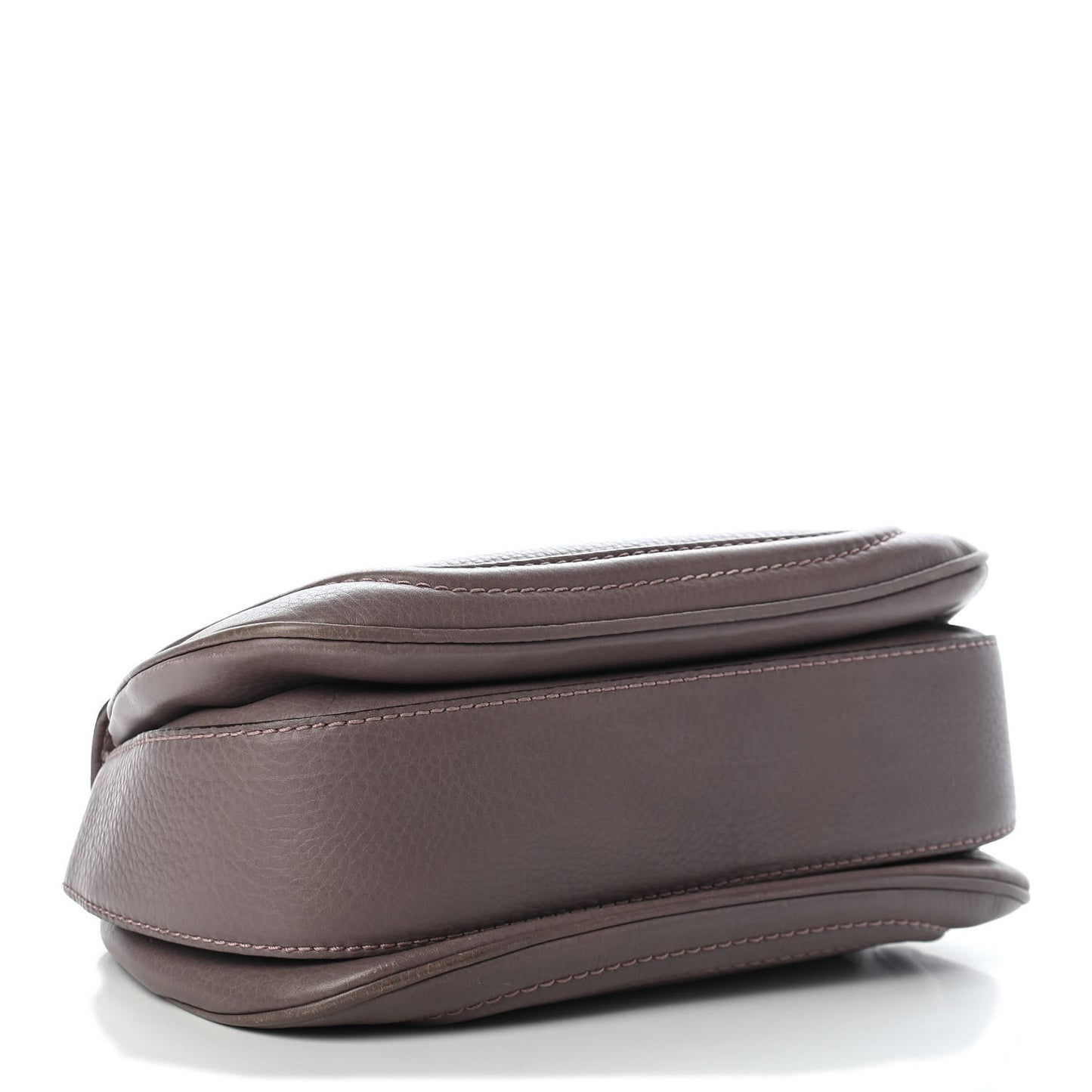 Calfskin Medium New Bamboo Top Handle Bag Mauve