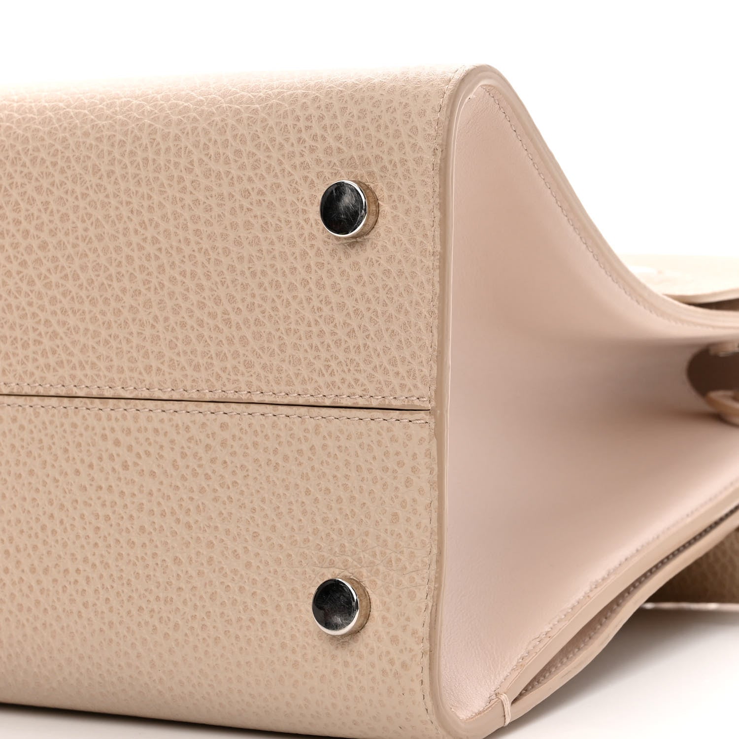 Christian Dior Grained Calfskin Medium Diorever Flap Tapioca 10 of 14