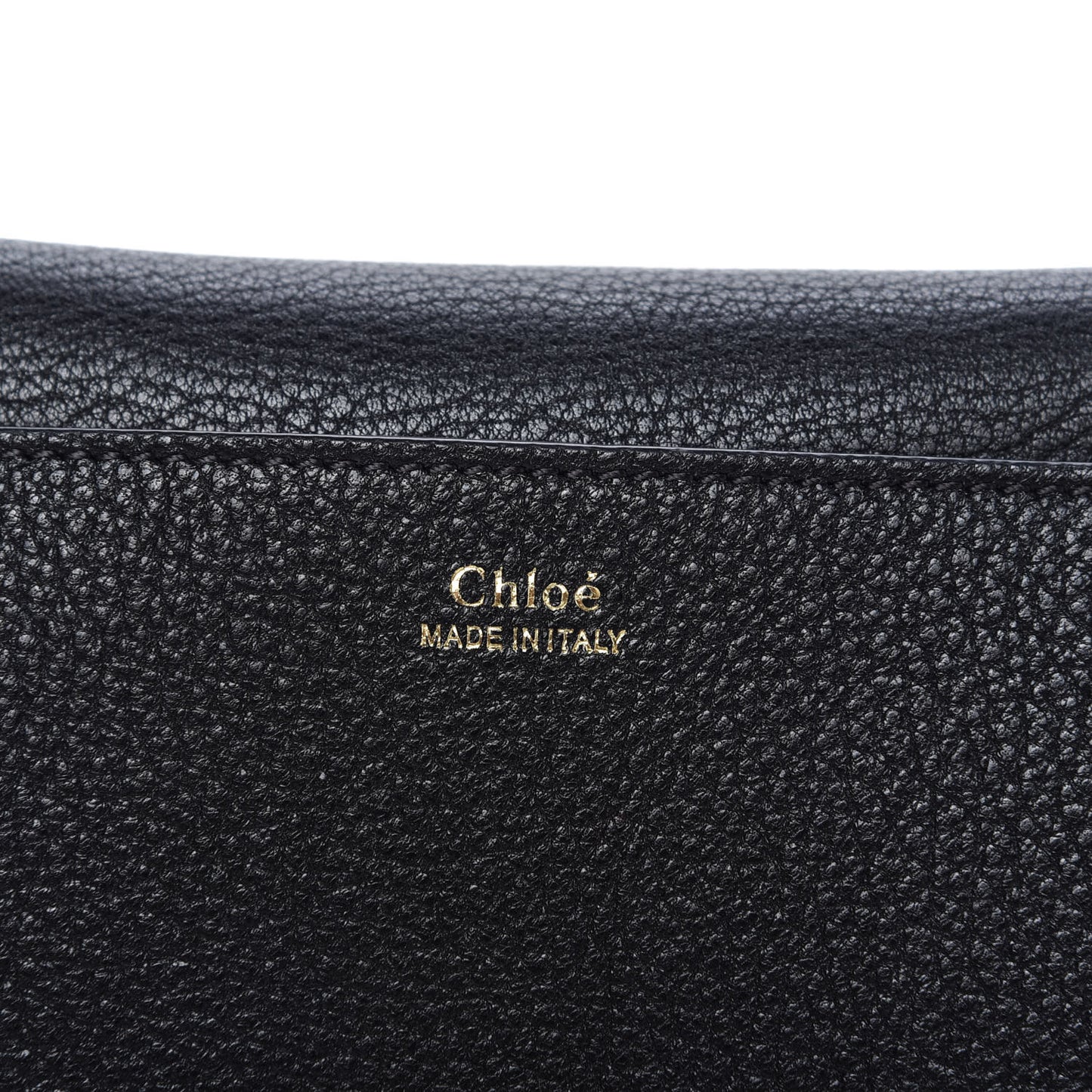 Grained Lambskin Drew Shoulder Bag Black