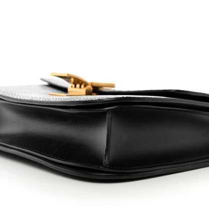 Celine Stingray Medium Classic Box Flap Bag Black 8 of 10