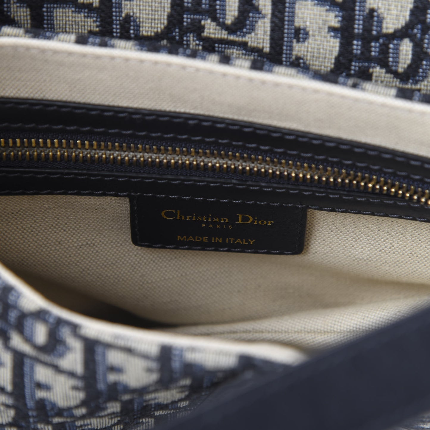 Oblique Saddle Bag Blue