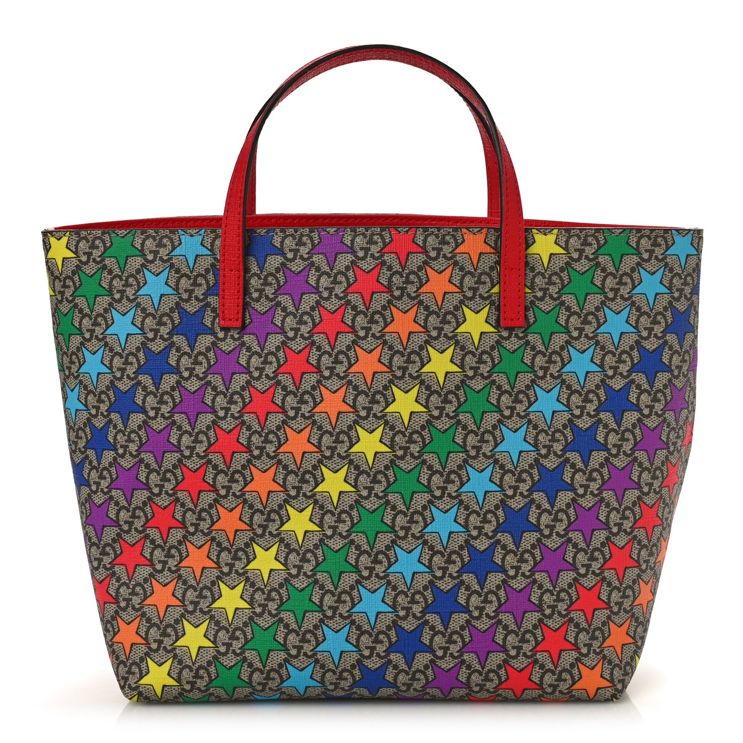 Gucci GG Supreme Monogram Childrens Star Print Tote Multicolor 1 of 9