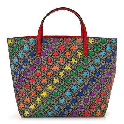 Gucci GG Supreme Monogram Childrens Star Print Tote Multicolor 1 of 9
