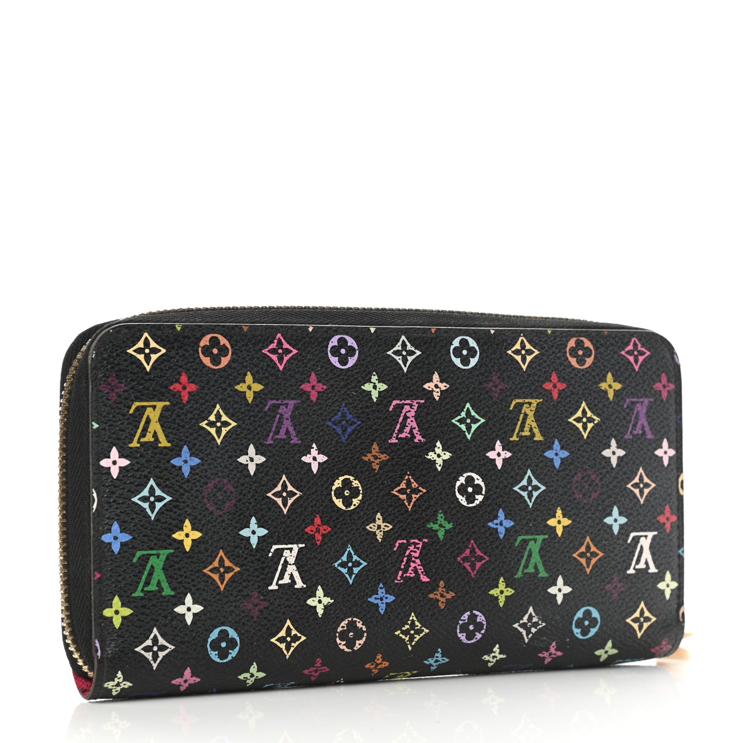 Monogram Multicolor Zippy Wallet Black Grenade