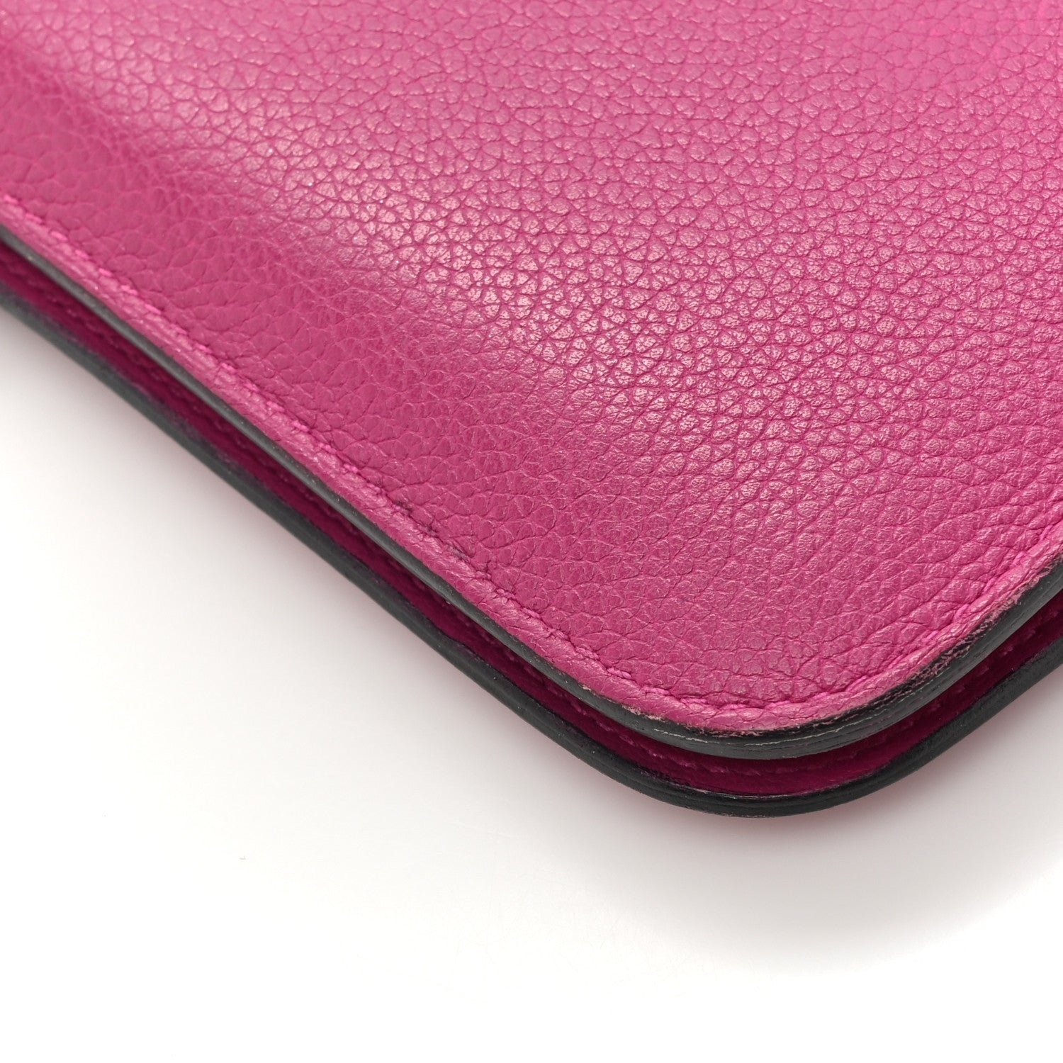 Hermes Evercolor Dogon Duo Wallet Rose Pourpre 13 of 16