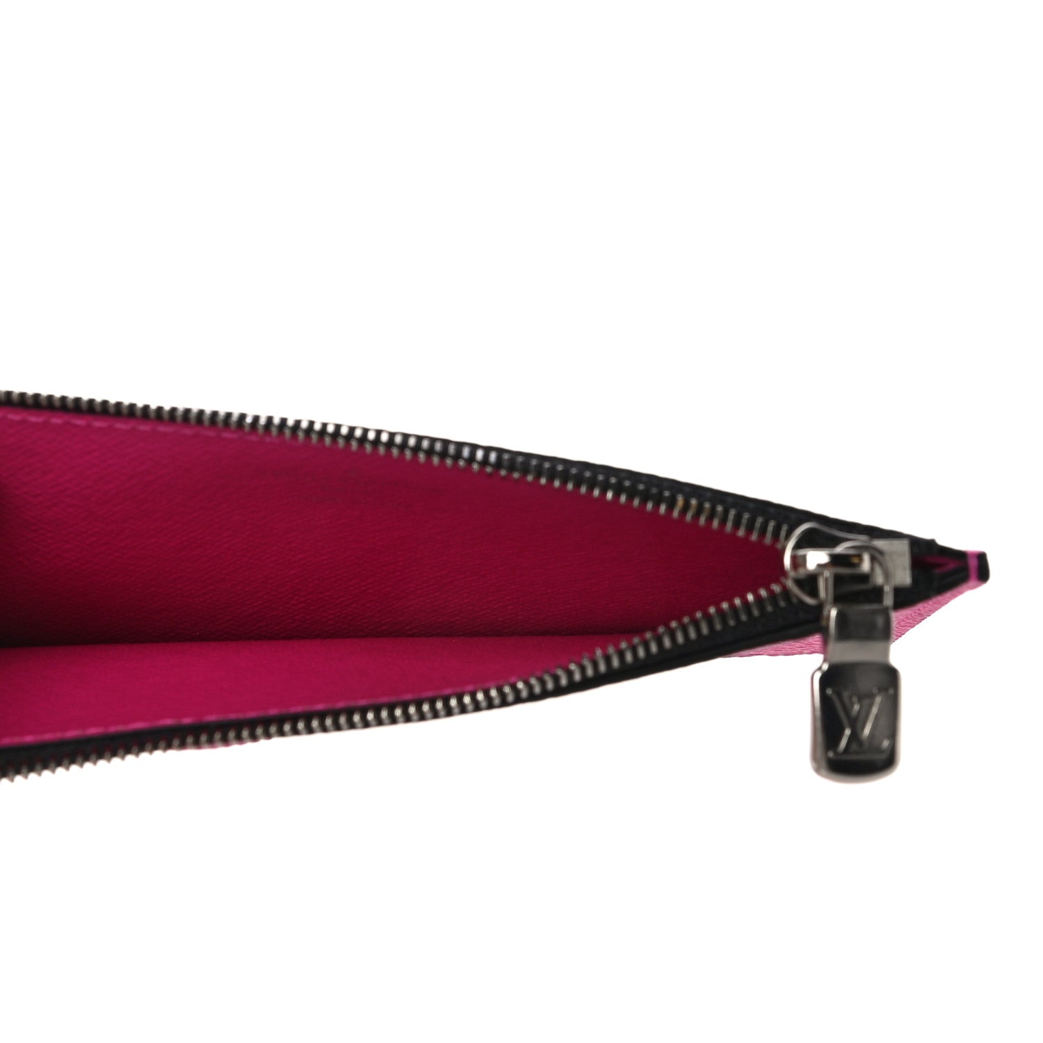 Louis Vuitton Taigarama Coin Card Holder Fuchsia 5 of 10