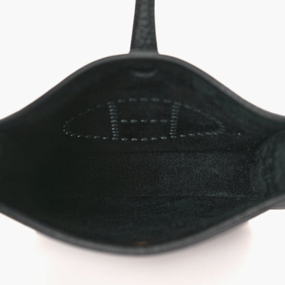 Hermes Taurillon Clemence Evelyne TPM Black 5 of 10