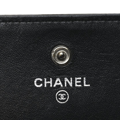 Chanel Patent Goatskin Flap Wallet Dark Brown 6 of 7