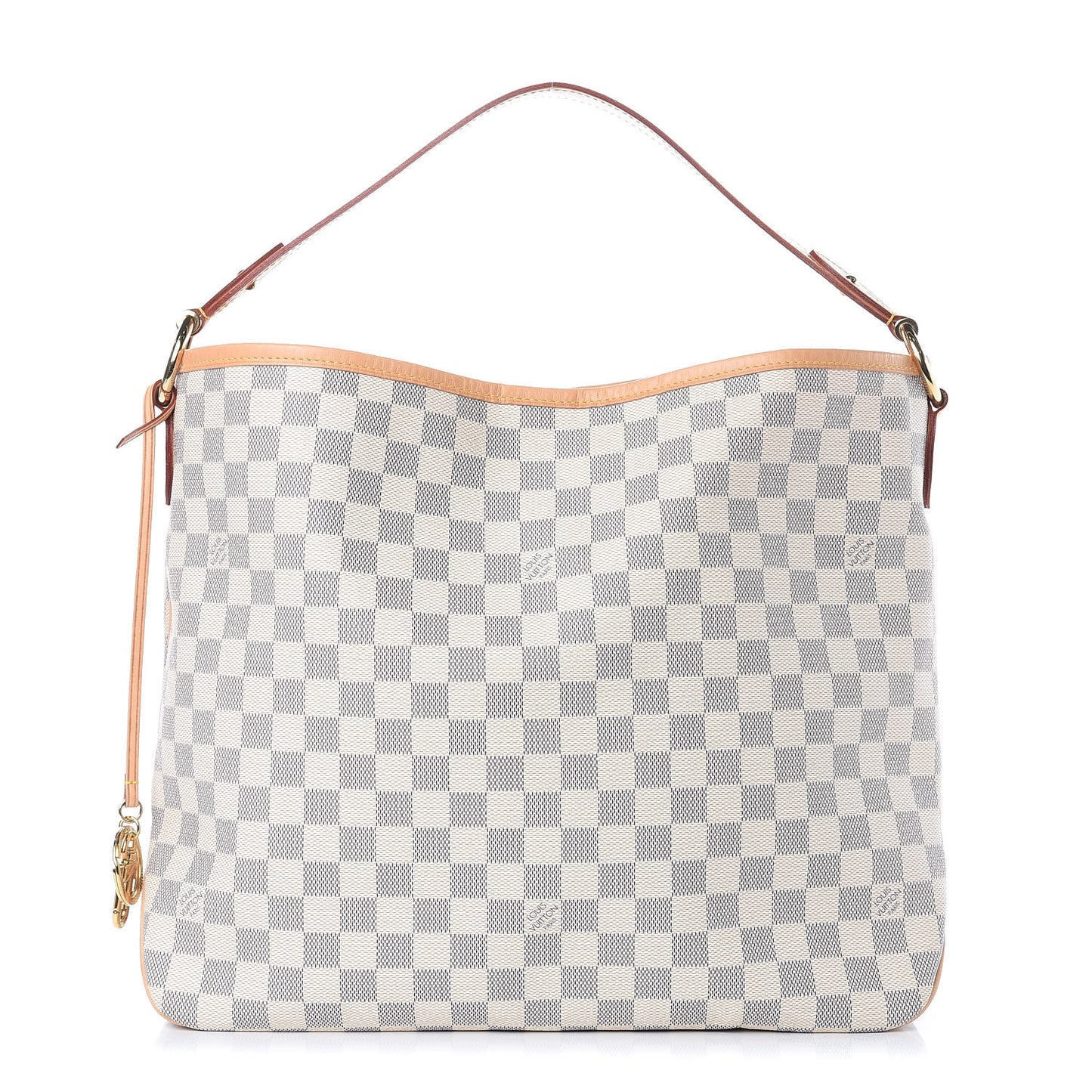 Damier Azur Delightful MM Rose Ballerine