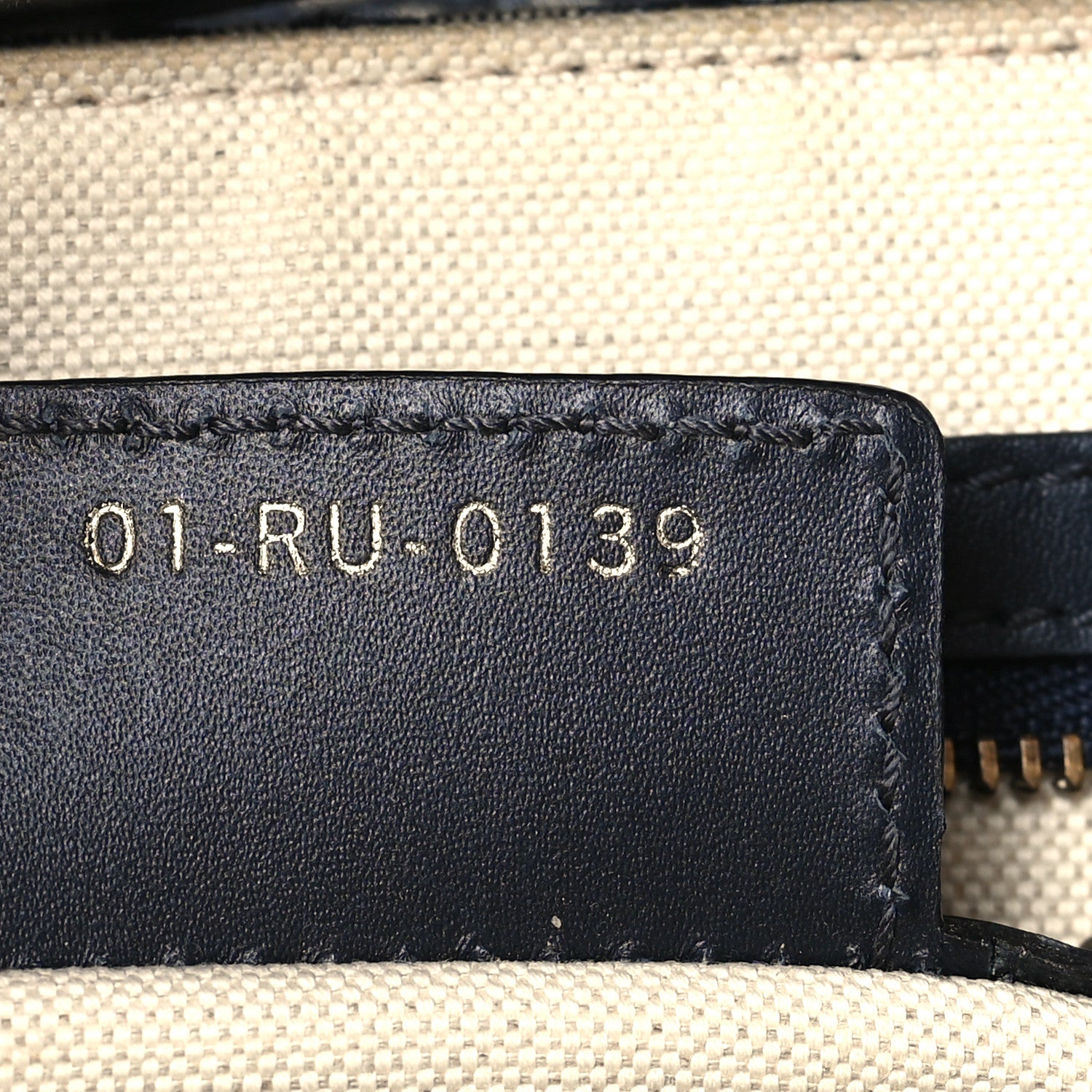 Christian Dior Oblique Saddle Bag Blue 7 of 8