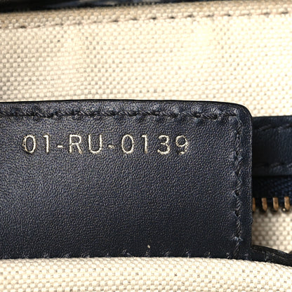 Christian Dior Oblique Saddle Bag Blue 7 of 8