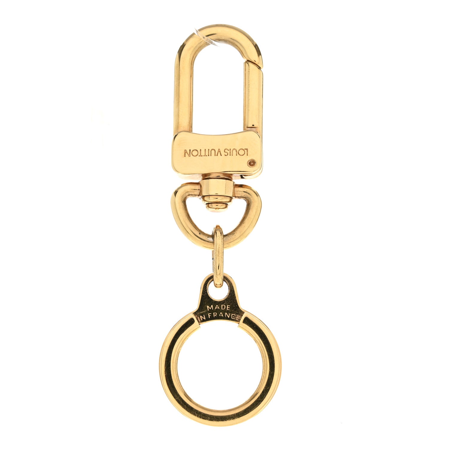 Louis Vuitton Pochette Extender Key Ring Gold 4 of 4