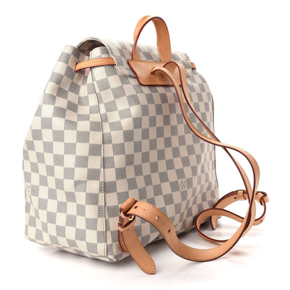 Louis Vuitton Damier Azur Sperone Backpack 3 of 9