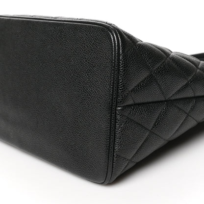 Chanel Caviar Quilted Medallion Tote Black 9 of 12