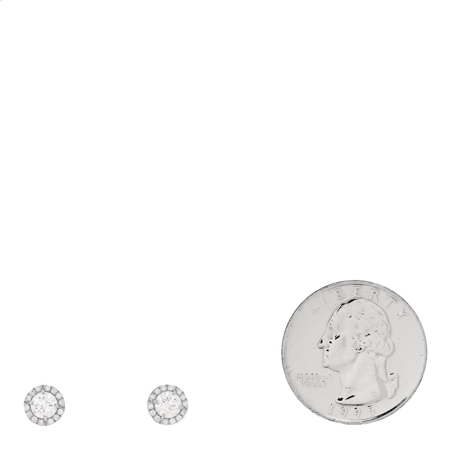 Platinum Diamond .74ctw Soleste Earrings