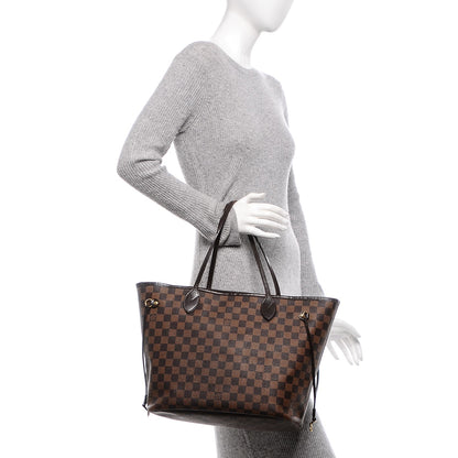 Louis Vuitton Damier Ebene Neverfull MM 2 of 10