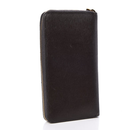 Dolce & Gabbana Calfskin Large Vertical Zip Around Wallet Brown 3 of 12