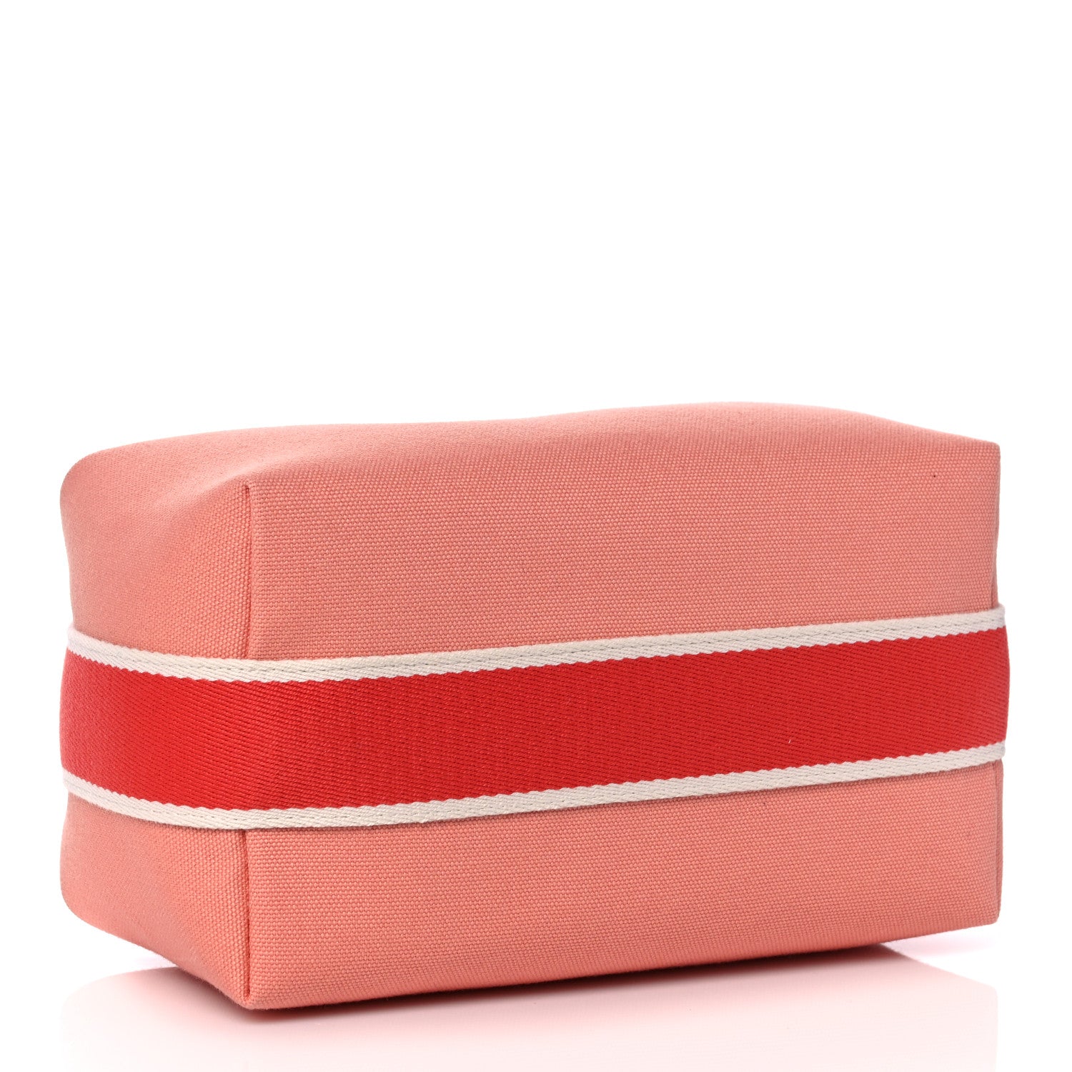 Hermes Canvas Small Bride-A-Brac Pouch Goyave 4 of 9