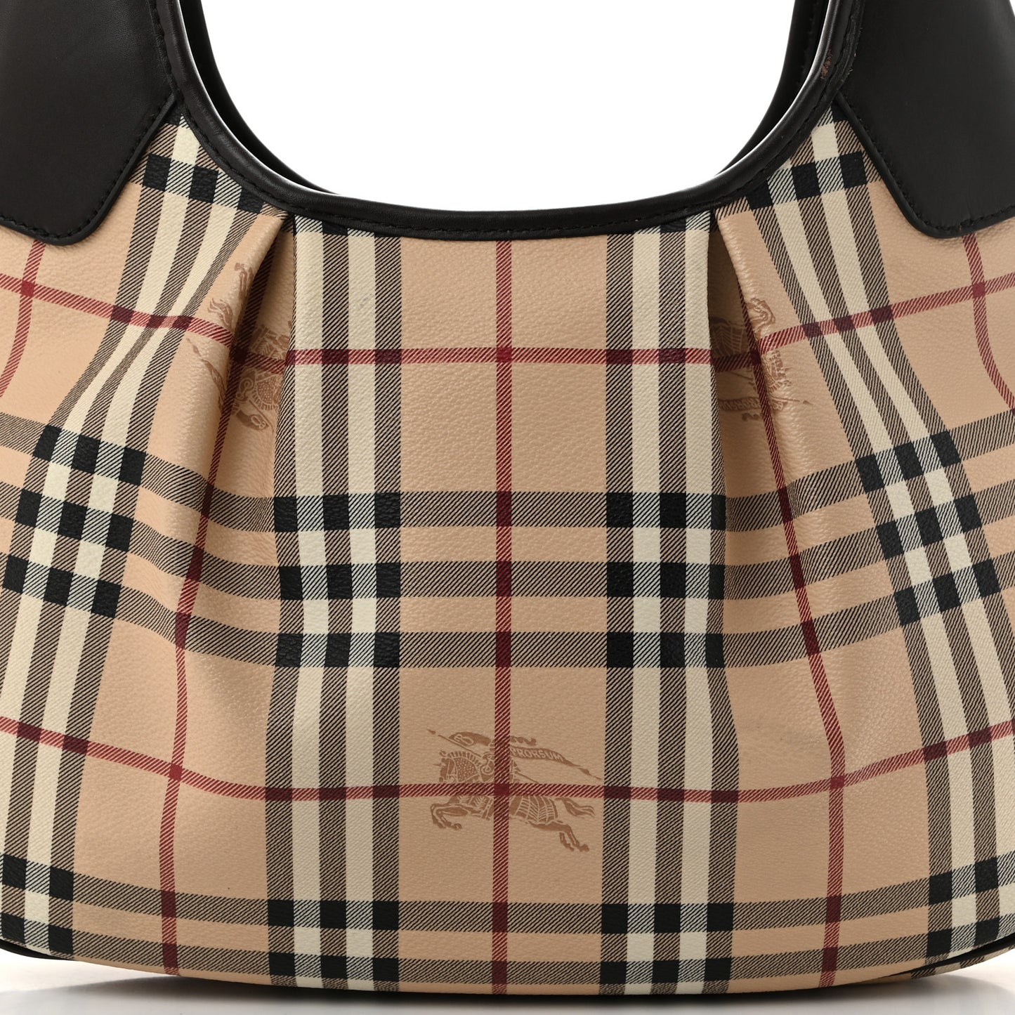 Haymarket Check Small Brooklyn Hobo Brown