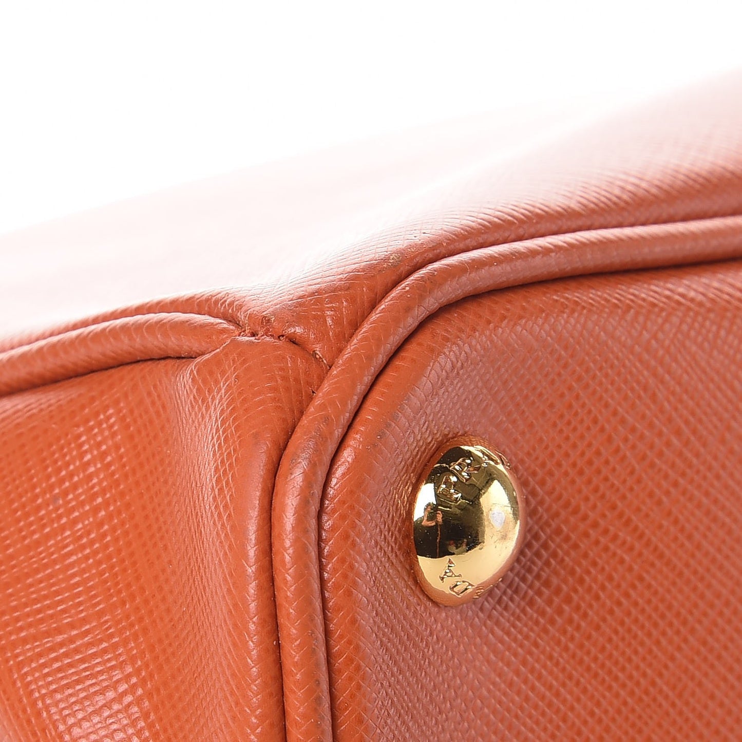 Saffiano Lux Large Tote Papaya