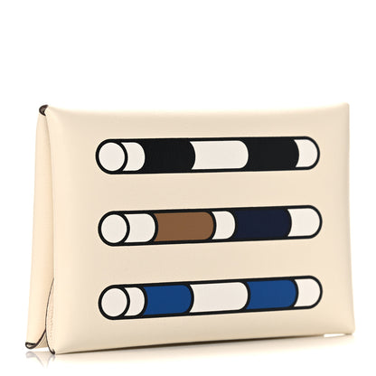 Hermes Swift Moulin à Wind Calvi Duo Card Case Nata 2 of 8