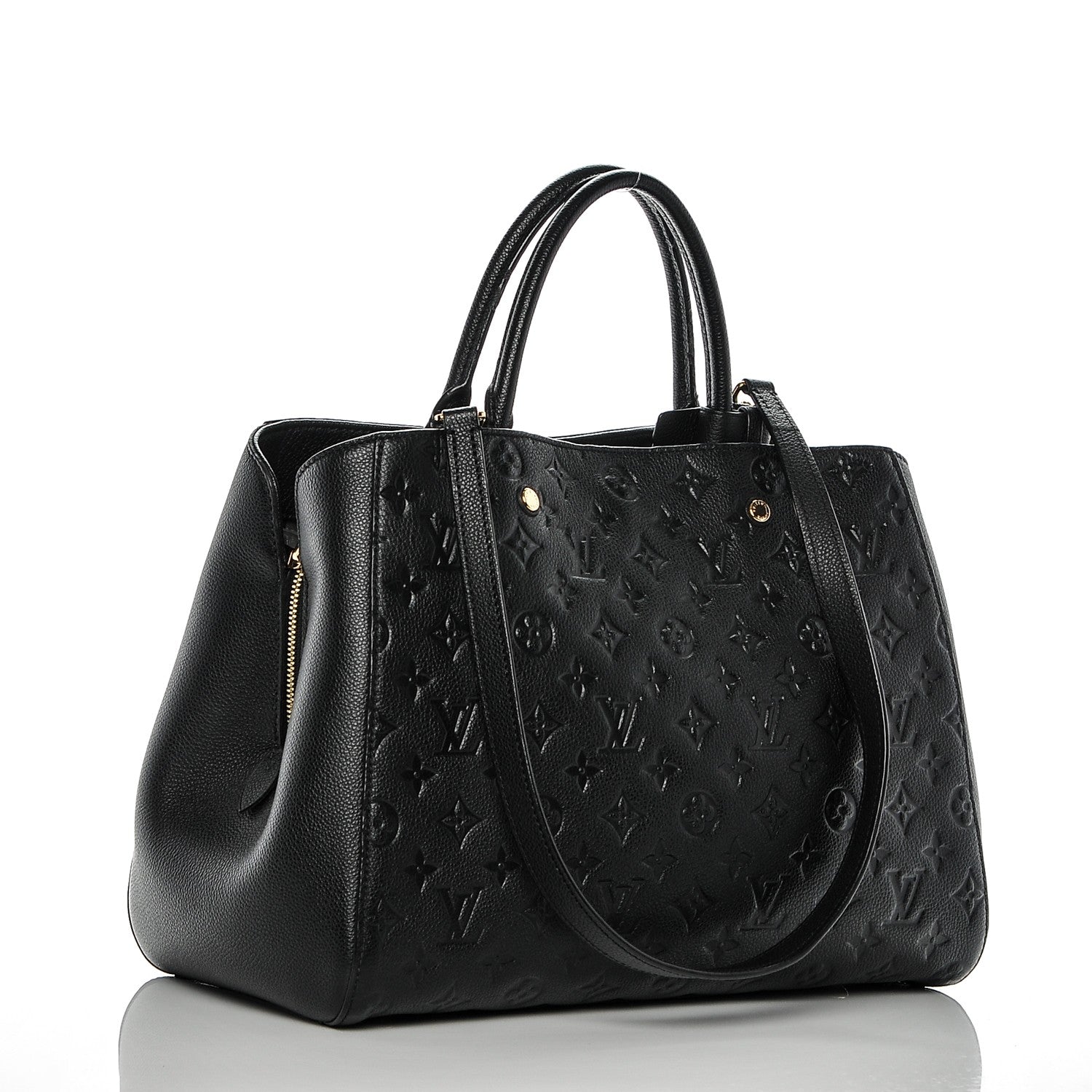 Louis Vuitton Empreinte Montaigne GM Black 3 of 8