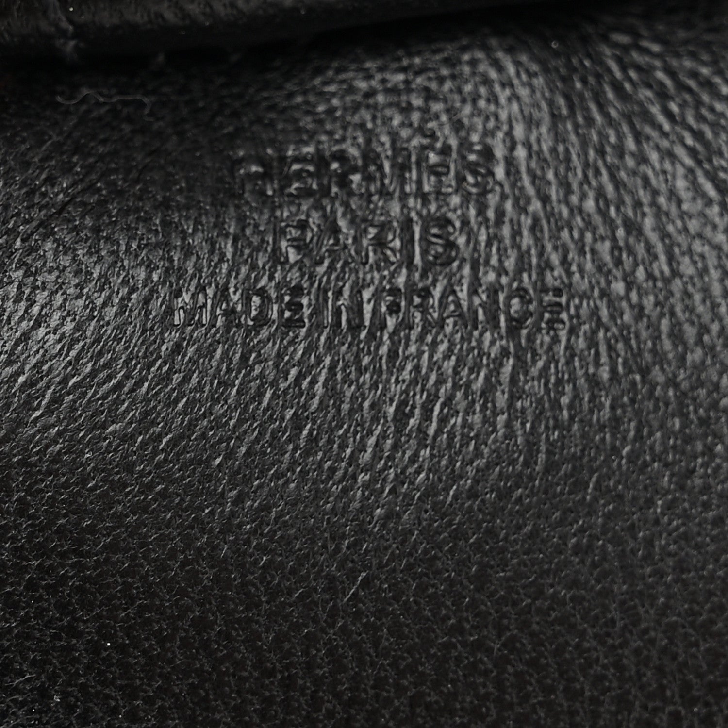 Hermes Milo Lambskin Grigri Rodeo Horse Bag Charm MM So Black 4 of 4