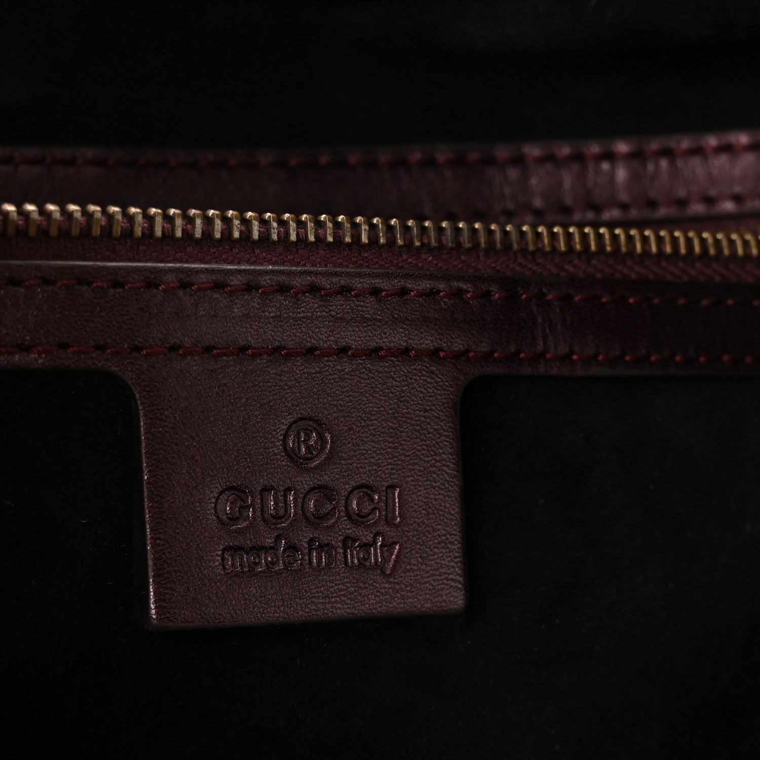 Gucci Snakeskin Medium Soft Stirrup Shoulder Bag Carminio Red 6 of 10