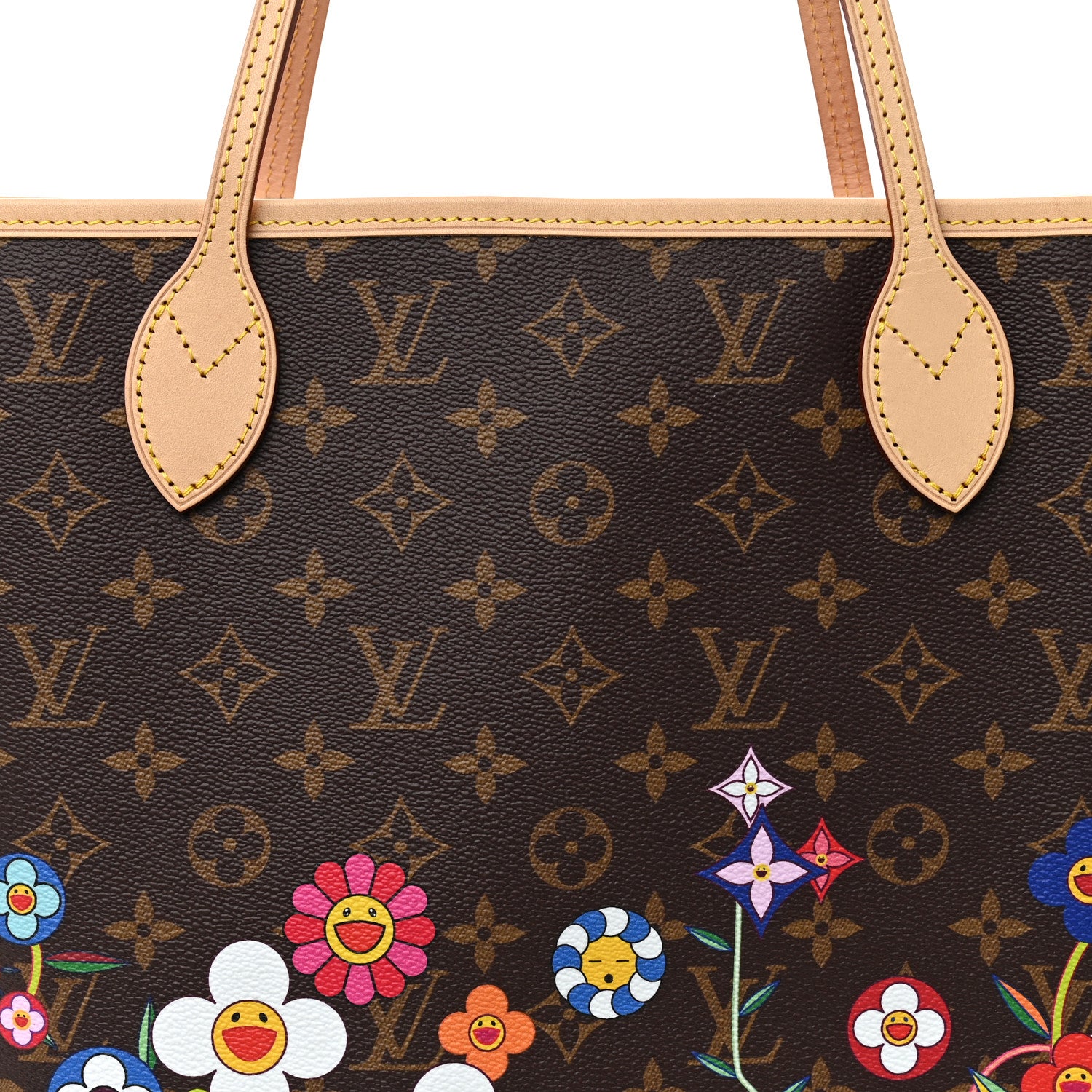 Louis Vuitton LV X TM Monogram Flowers Neverfull MM 1868675