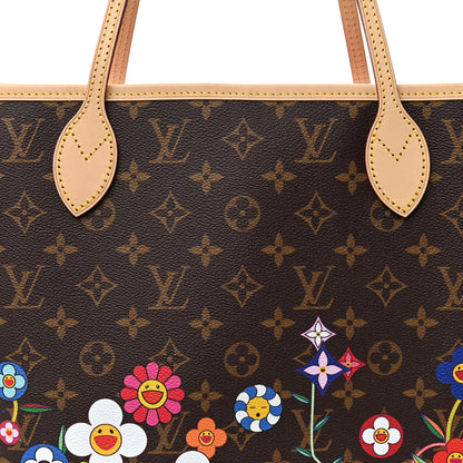Louis Vuitton LV X TM Monogram Flowers Neverfull MM 7 of 9