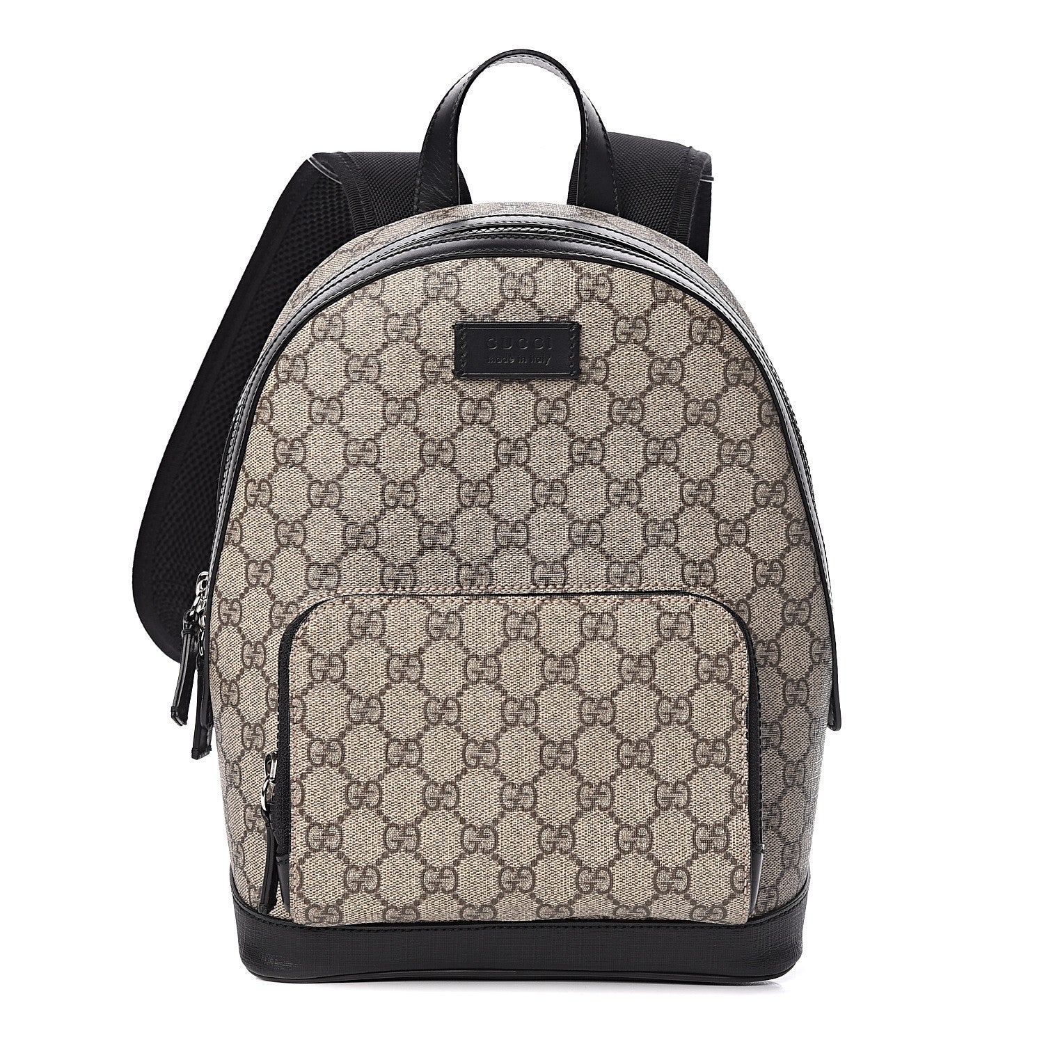 Gucci GG Supreme Monogram Small Eden Day Backpack Black 1 of 11