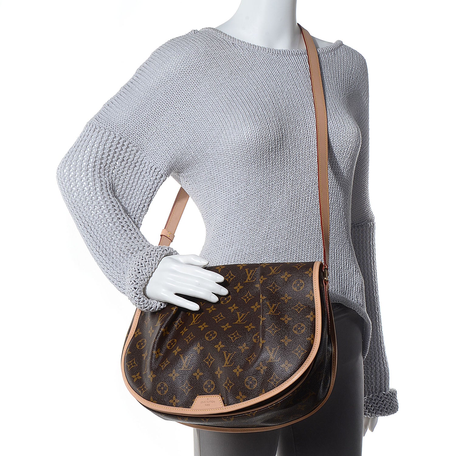 Louis Vuitton Monogram Menilmontant MM 2 of 8
