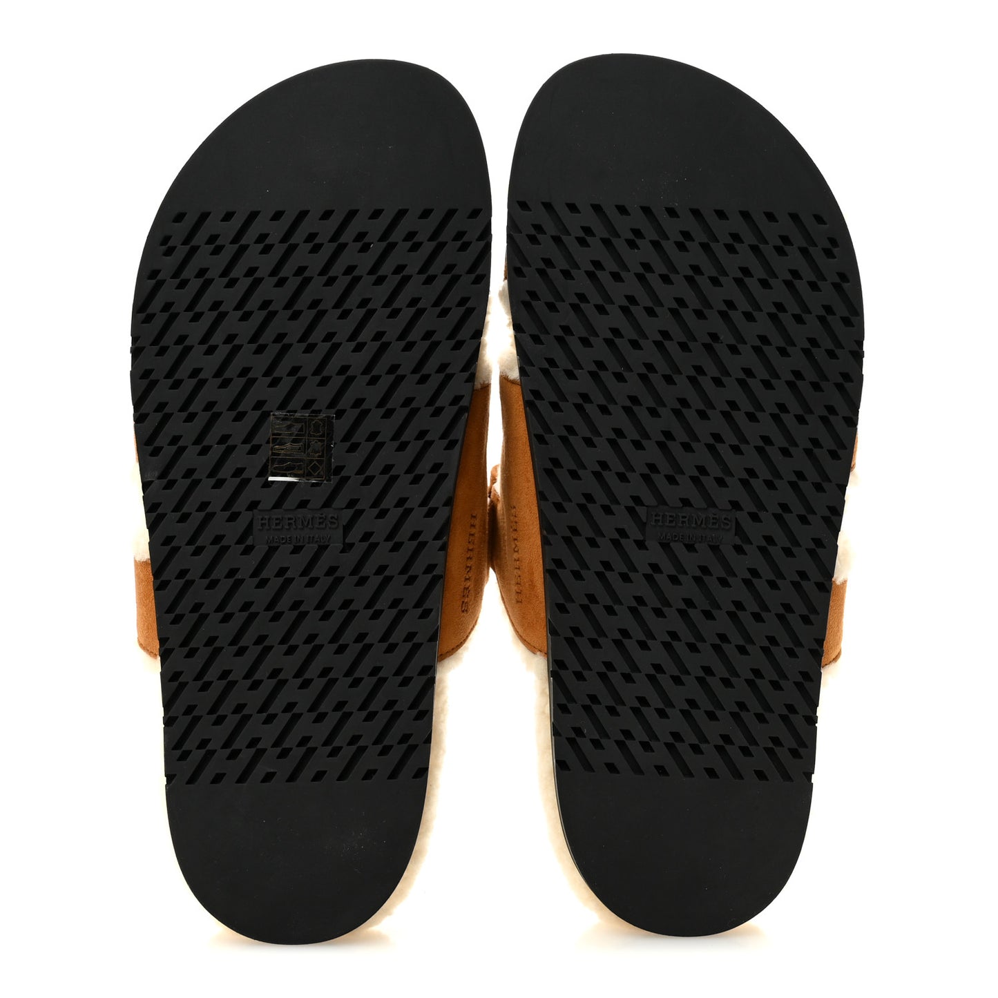 Suede Goatskin Woolskin Womens Chypre Sandals 40 Naturel Ecru