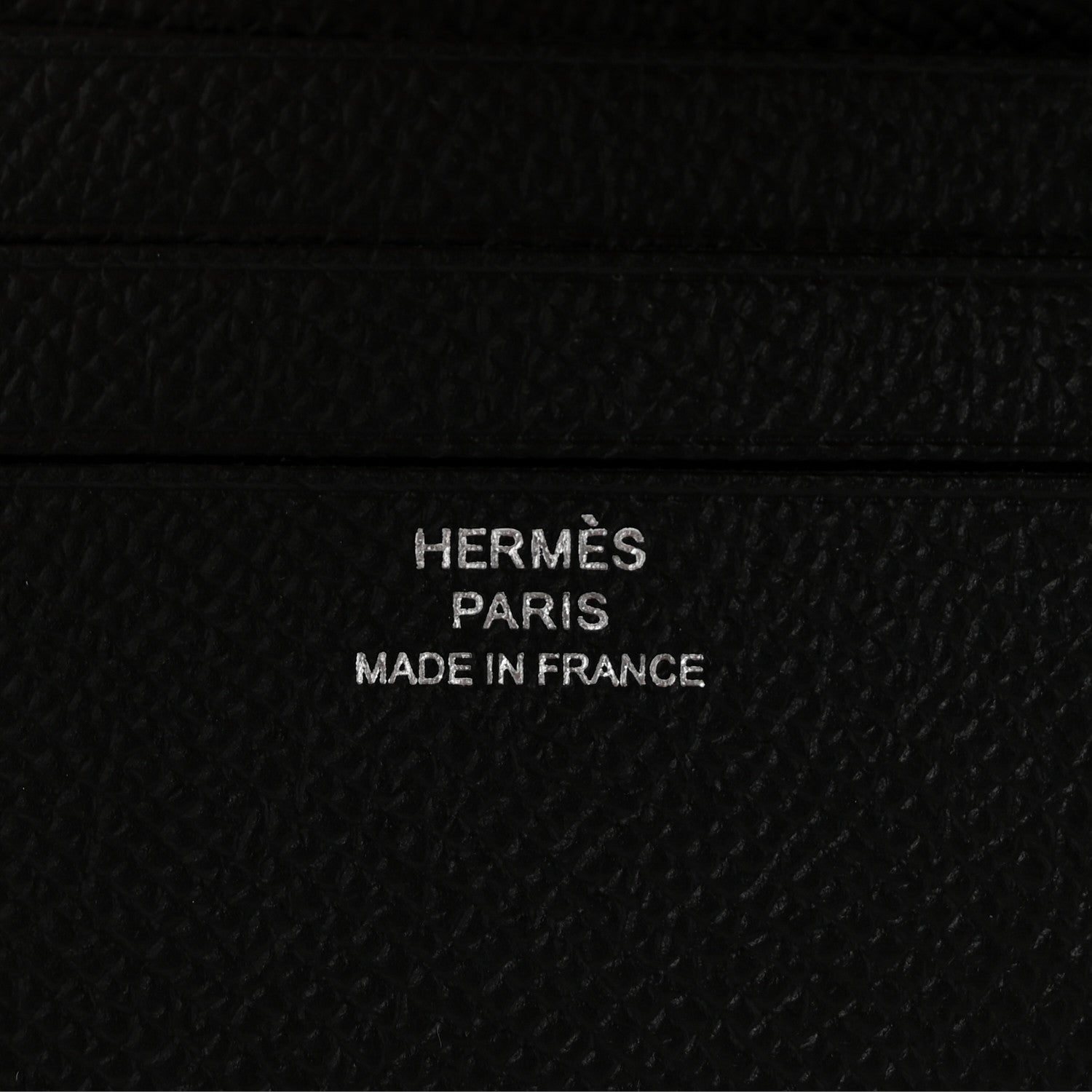 Hermes Epsom MC2 Copernic Compact Wallet Black 6 of 8