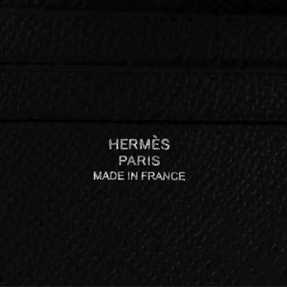 Hermes Epsom MC2 Copernic Compact Wallet Black 6 of 8