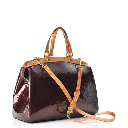 Louis Vuitton Vernis Brea MM Amarante 4 of 11
