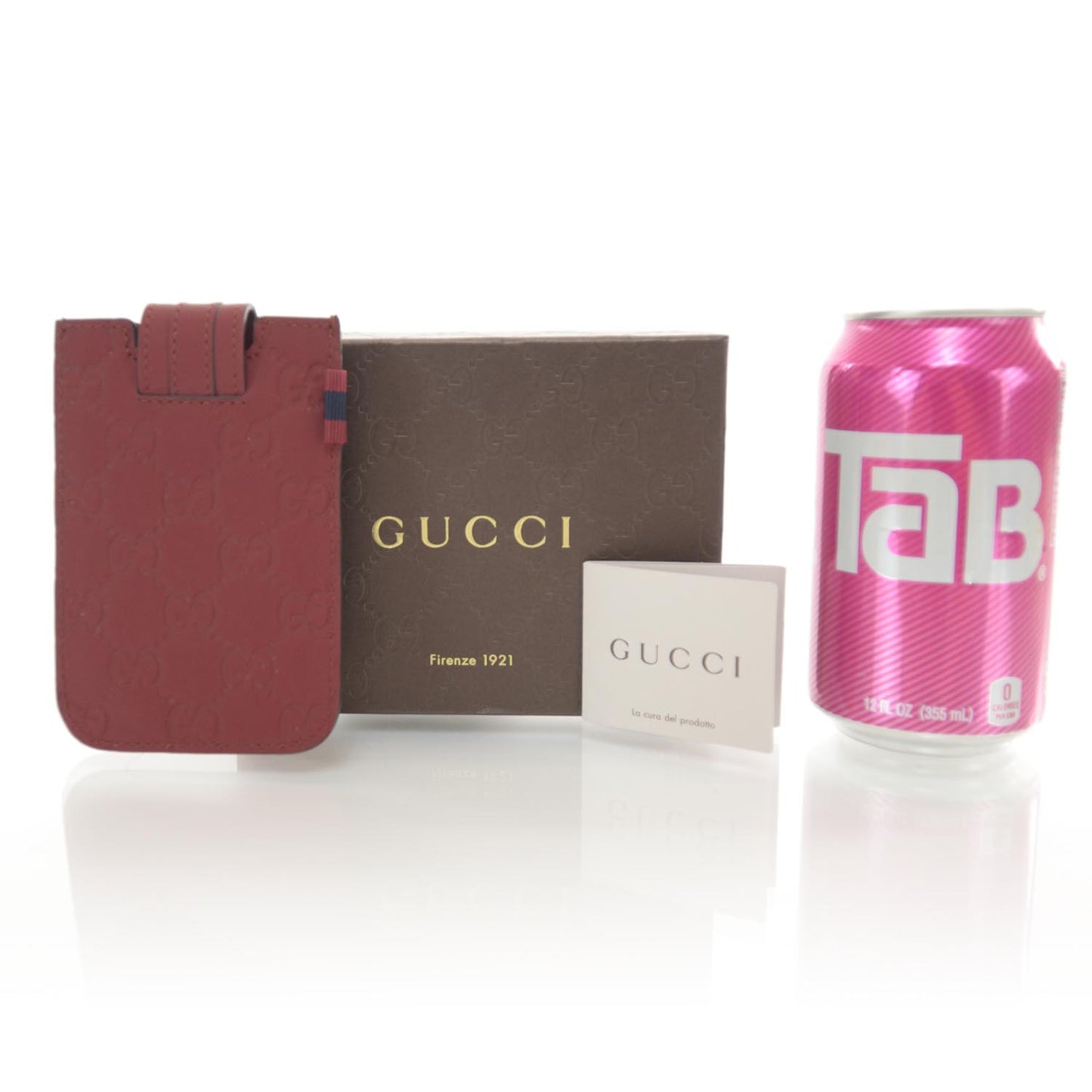 Rubber Guccissima iPhone 3 and 4 Case Red