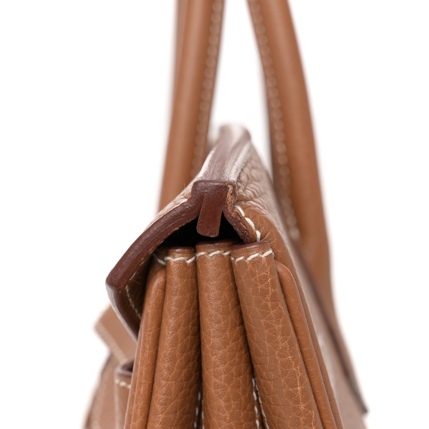 Taurillon Clemence Birkin 35 Gold