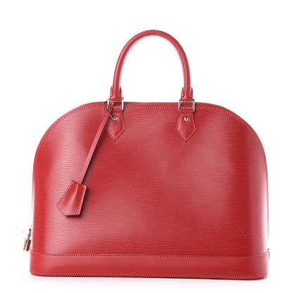 Louis Vuitton Epi Alma GM Carmine 1 of 12