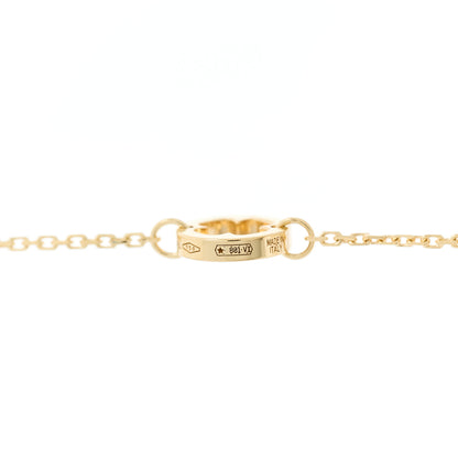 Bulgari 18K Rose Gold Diamond Fiorever Pendant Necklace 4 of 6