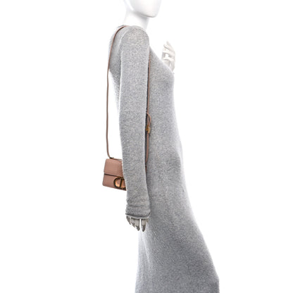 Christian Dior Box Calfskin Micro 30 Montaigne Flap Bag Rose Des Vents 2 of 16