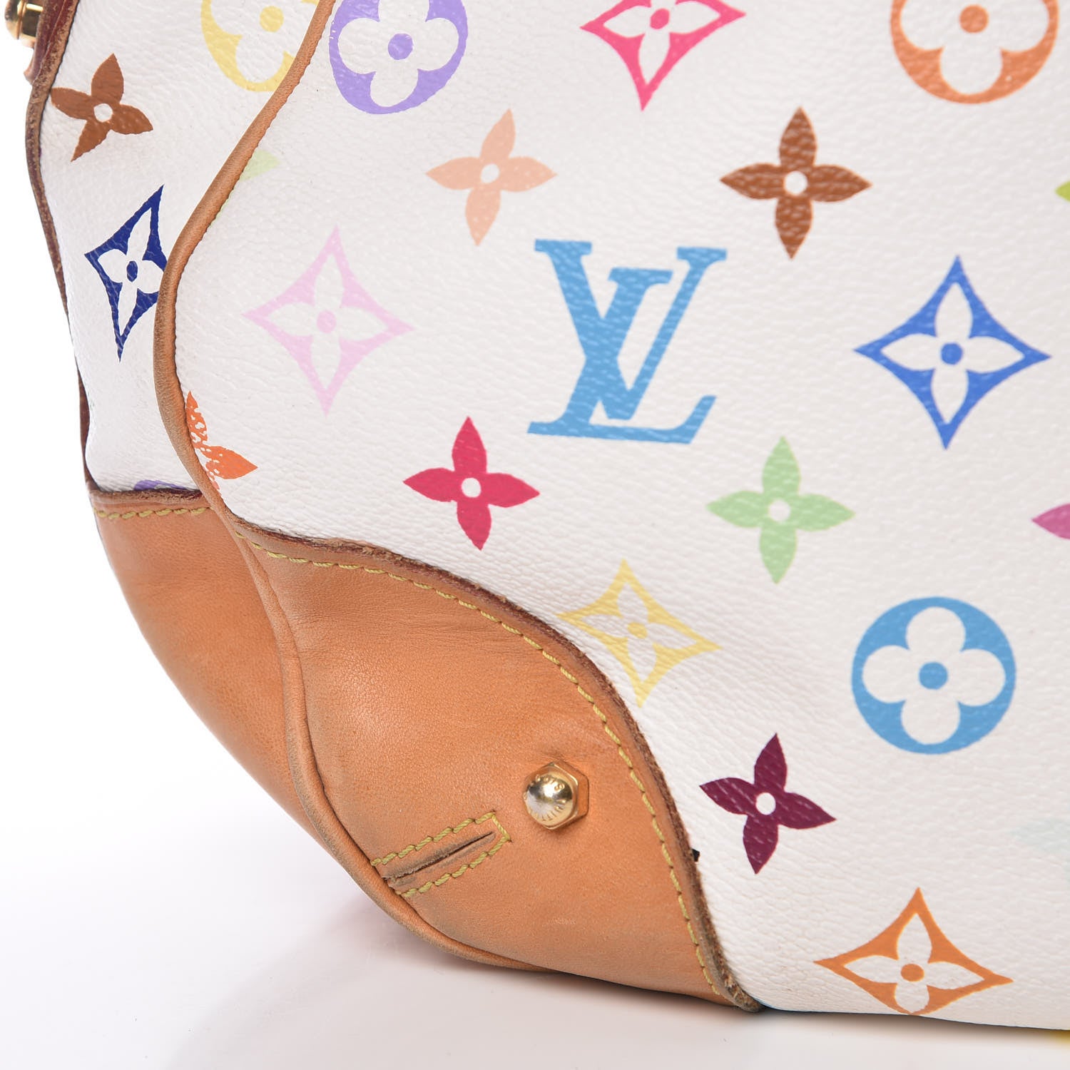 Louis Vuitton Monogram Multicolor Greta White 11 of 18
