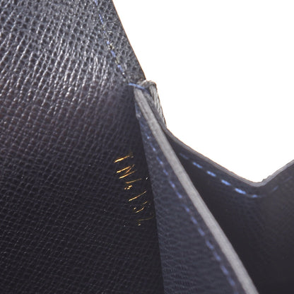 Louis Vuitton Mini Lin Wallet Navy 7 of 7