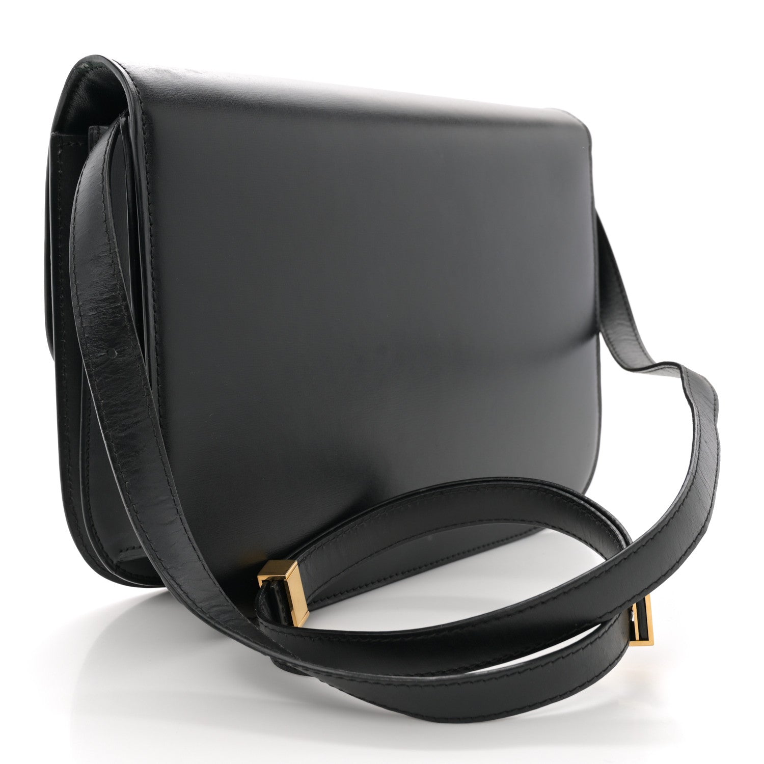Celine Box Calfskin Medium Classic Box Flap Bag Black 3 of 11