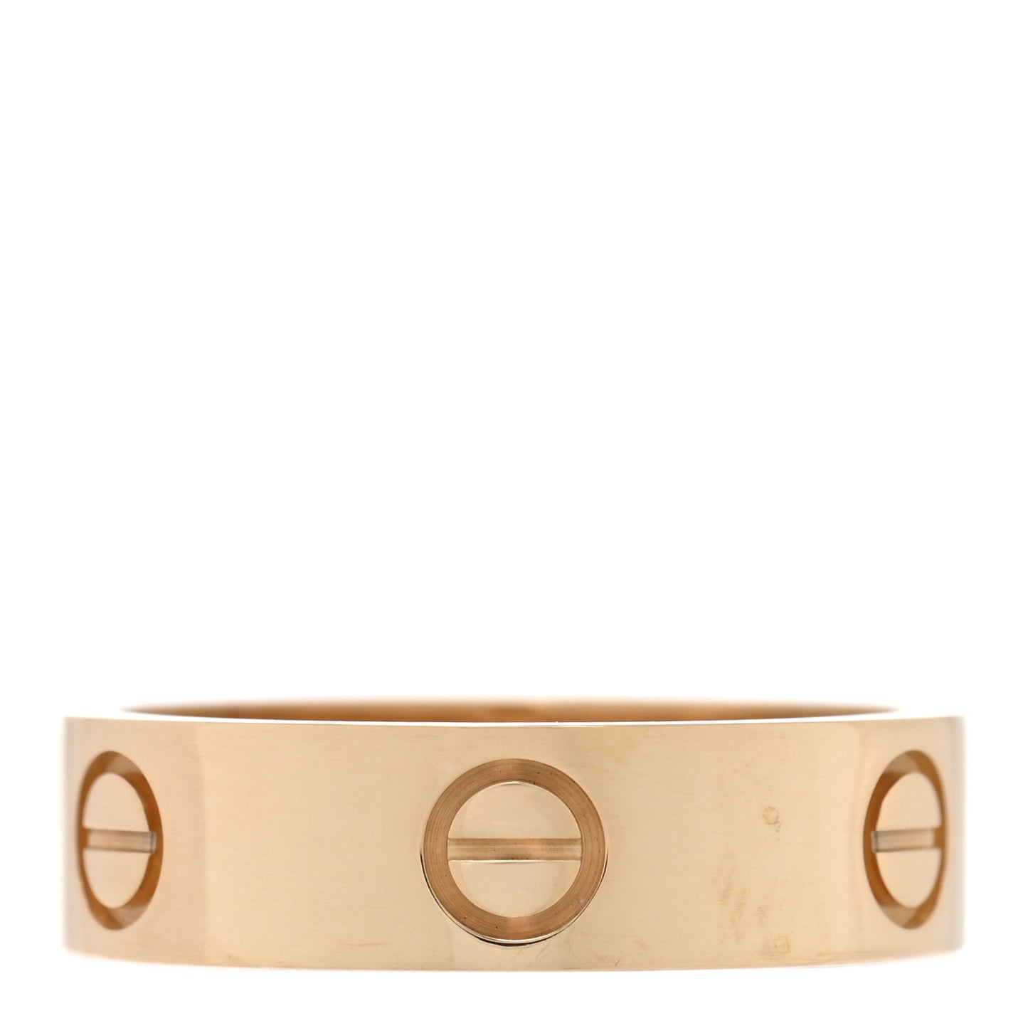 18K Yellow Gold 5.5mm LOVE Ring 56 7.5