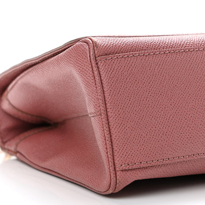Dolce & Gabbana Dauphine Miss Sicily East West Shoulder Bag Pink 7 of 8