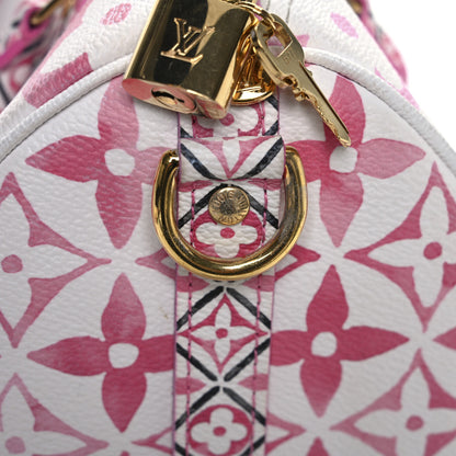 Louis Vuitton Monogram Giant By The Pool 2.0 Speedy Bandouliere 25 Rose 10 of 15